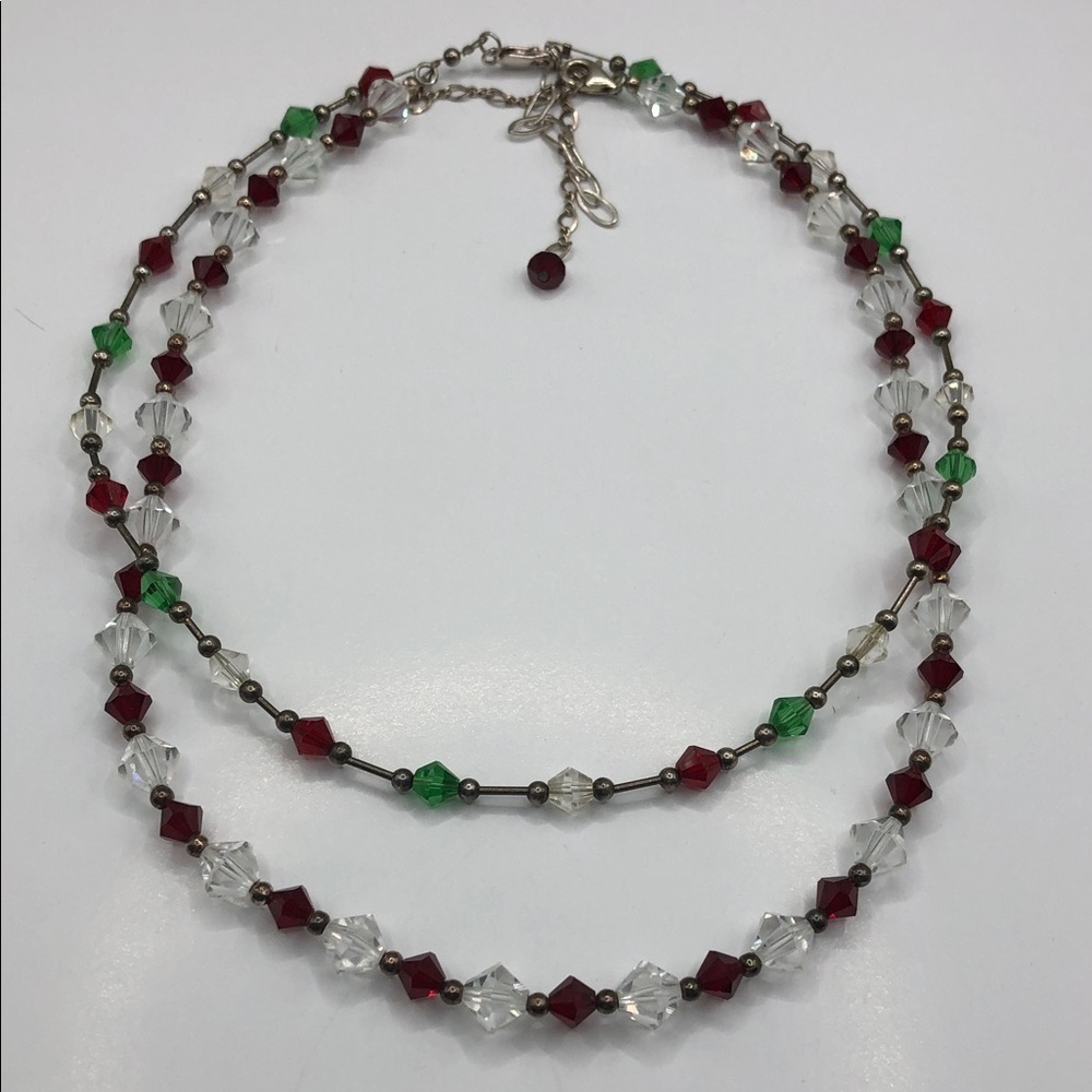 Curated bundle 2 vintage artisan sterling silver 925 necklaces boho free spirit